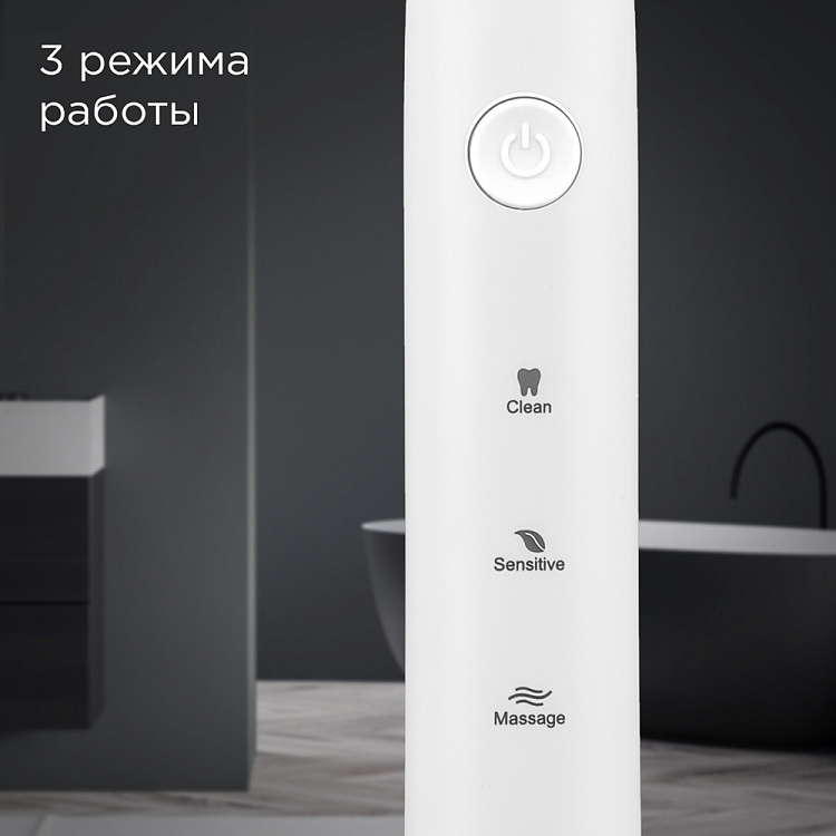 Электрическая зубная щетка РЕДМОНД TB4601 (белый) - фото 6 - купить в интернет-магазине Редмонд