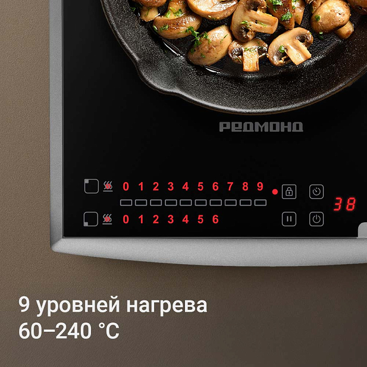 Электроплита индукционная РЕДМОНД IC2003 - фото 4 - купить в интернет-магазине Редмонд