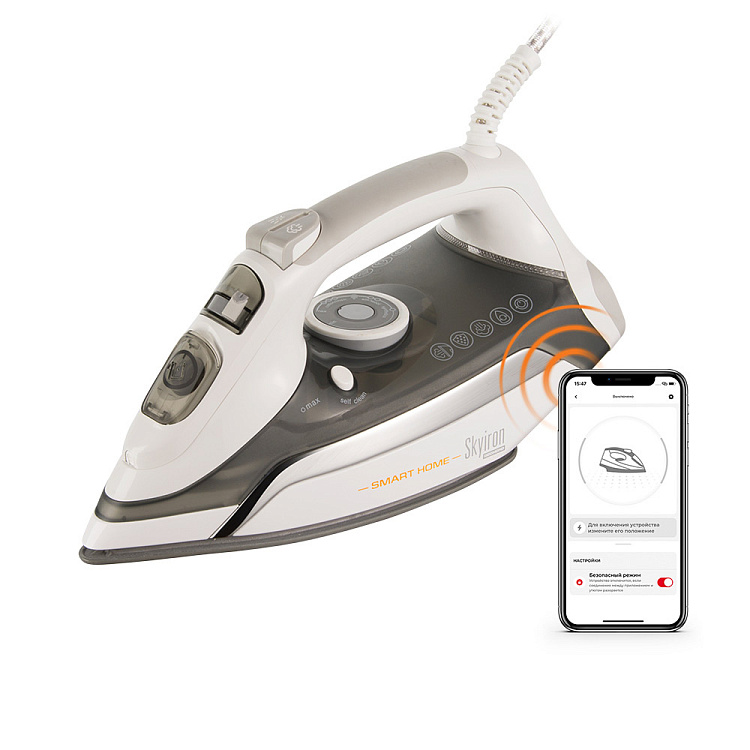 Умный утюг REDMOND SkyIron C265S - фото - купить в интернет-магазине Редмонд