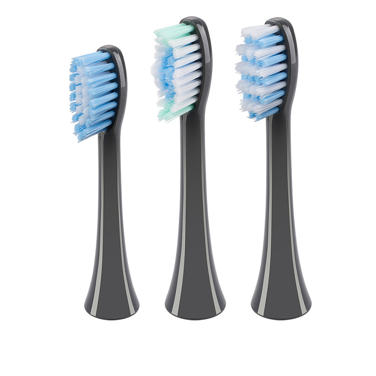 Набор сменных насадок REDMOND N4703 для зубной щетки (серый) - фото - купить в интернет-магазине Редмонд