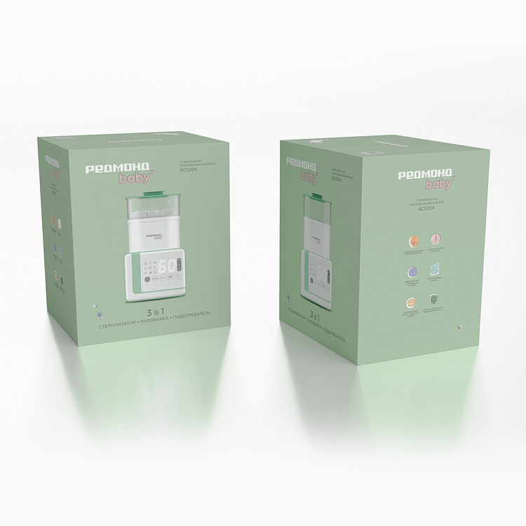 Многофункциональный стерилизатор для бутылочек РЕДМОНД Baby BC5204 - фото 12 - купить в интернет-магазине Редмонд