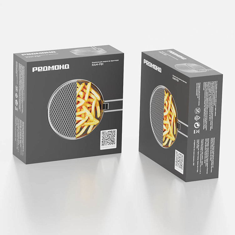 Корзина для жарки во фритюре РЕДМОНД RAM-FB1 - фото 2 - купить в интернет-магазине Редмонд