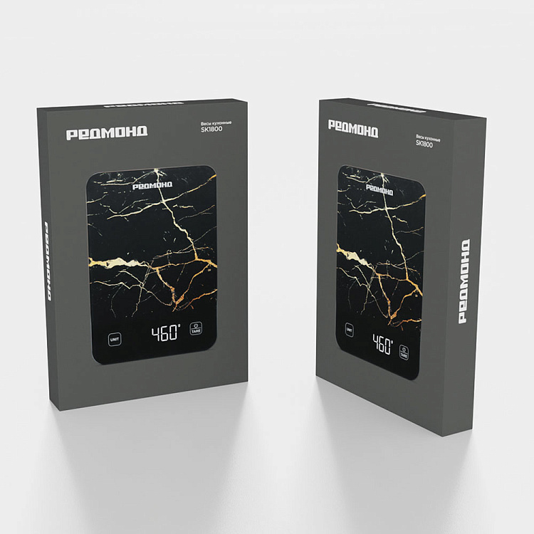 Весы кухонные РЕДМОНД SK1800 (черный мрамор) - фото 10 - купить в интернет-магазине Редмонд