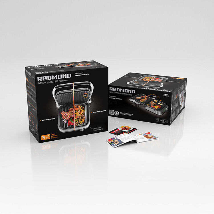 Гриль-духовка REDMOND SteakMaster RGM-M816P - фото 13 - купить в интернет-магазине Редмонд