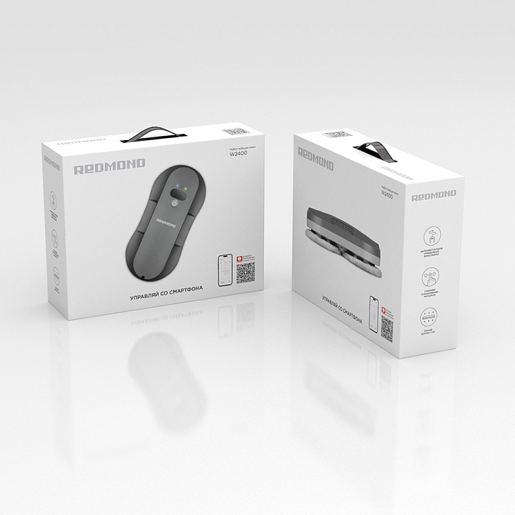 Умный робот-мойщик окон РЕДМОНД W2400 - фото 10 - купить в интернет-магазине Редмонд