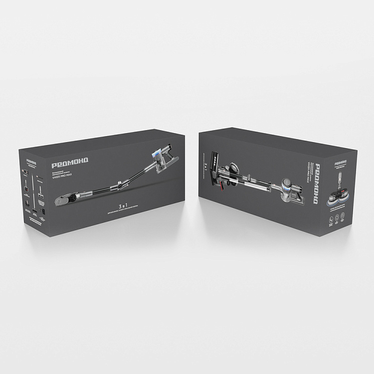 Пылесос вертикальный беспроводной РЕДМОНД VH1311 PRO MAX - фото 12 - купить в интернет-магазине Редмонд