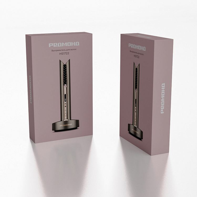 Беспроводной выпрямитель для волос РЕДМОНД HS1722 - фото 10 - купить в интернет-магазине Редмонд