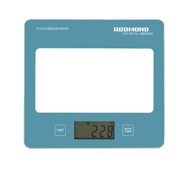 Весы кухонные REDMOND RS-724-E (голубой) - фото - купить в интернет-магазине Редмонд