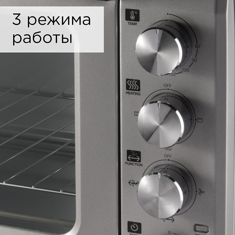 Мини-печь РЕДМОНД RO-5701 - фото 2 - купить в интернет-магазине Редмонд