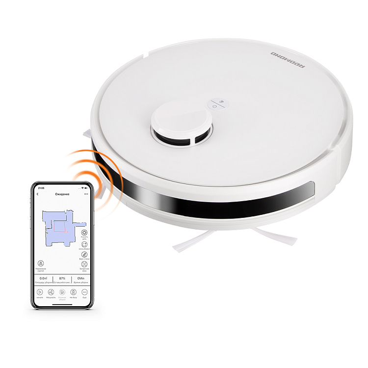 Умный робот-пылесос REDMOND RV-R660S WiFi - фото - купить в интернет-магазине Редмонд