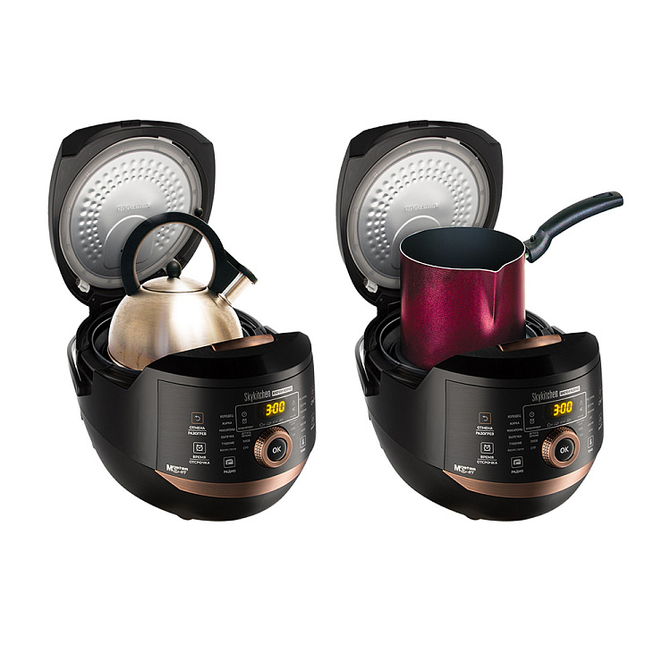 Умная мультикухня РЕДМОНД SkyKitchen CB391S со сковородой - фото 11 - купить в интернет-магазине Редмонд