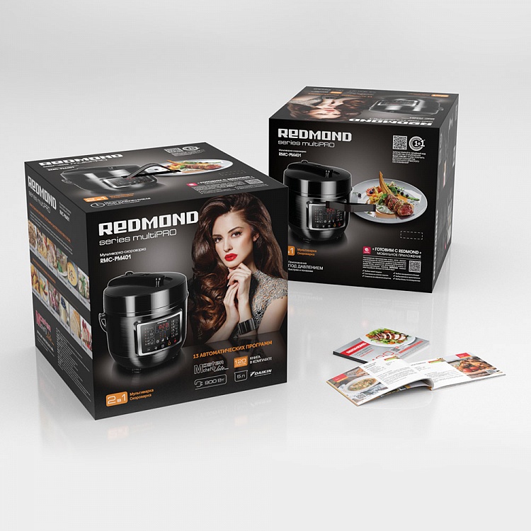 Мультиварка-скороварка REDMOND RMC-PM401 - фото 9 - купить в интернет-магазине Редмонд