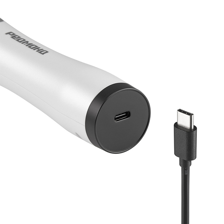 Беспроводная расческа-выпрямитель для волос РЕДМОНД HS1741 (белый) - фото 9 - купить в интернет-магазине Редмонд