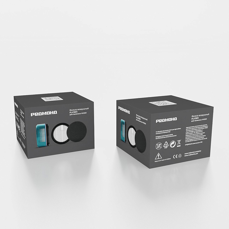 Фильтр воздушный для пылесоса РЕДМОНД FLV3911 - фото 2 - купить в интернет-магазине Редмонд