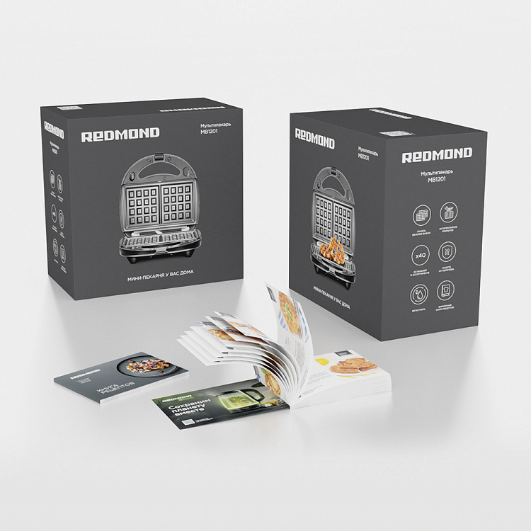 Мультипекарь РЕДМОНД MB1201 - фото 11 - купить в интернет-магазине Редмонд