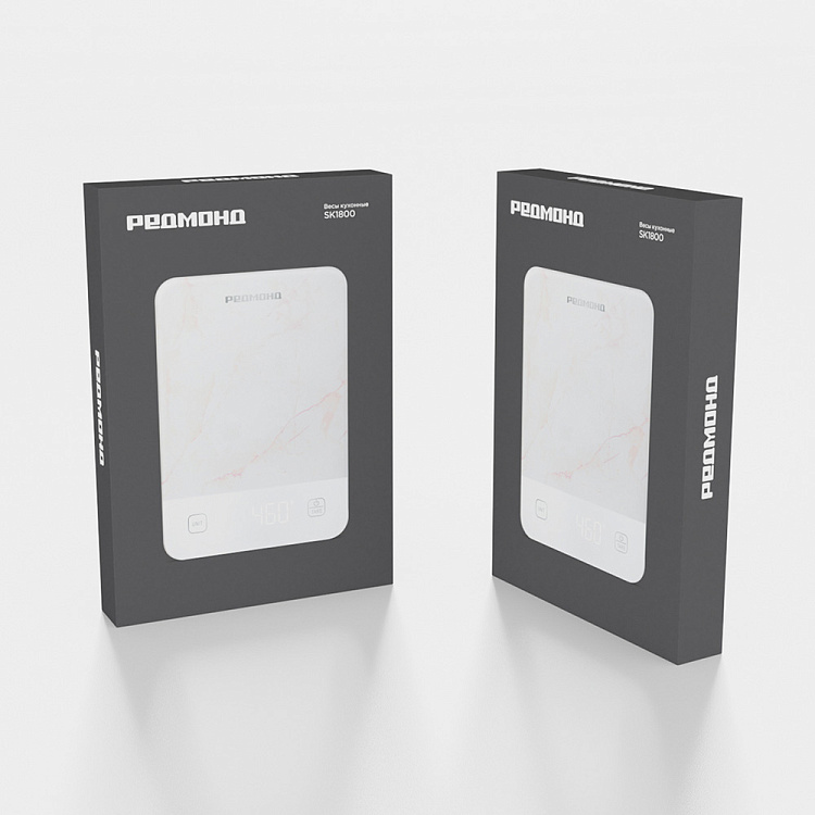 Весы кухонные РЕДМОНД SK1800 (белый мрамор) - фото 10 - купить в интернет-магазине Редмонд