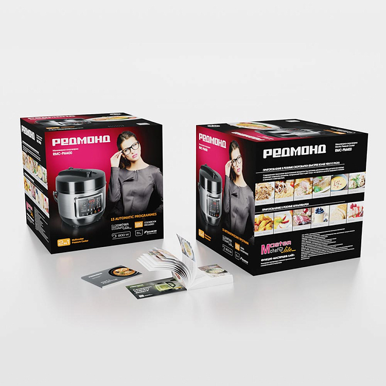 Мультиварка-скороварка РЕДМОНД RMC-PM400 - фото 13 - купить в интернет-магазине Редмонд